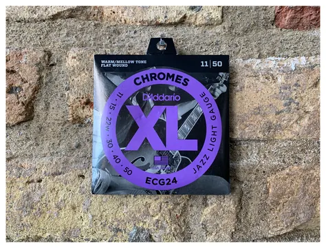 D'Addario Chromes ECG24 11-50's