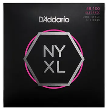 D'Addario NYXL45130 Set Long Scale 5-Strings 45-130