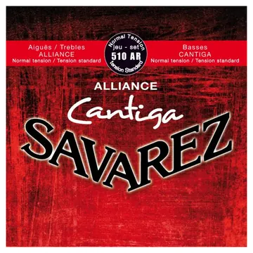 Jogo Cordas Guitarra Clássica Savarez 510AR Alliance Cantiga