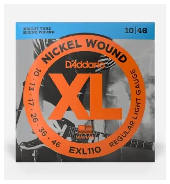 D'addario EXL110-3D Nickel Wound 3-Pack 10-46