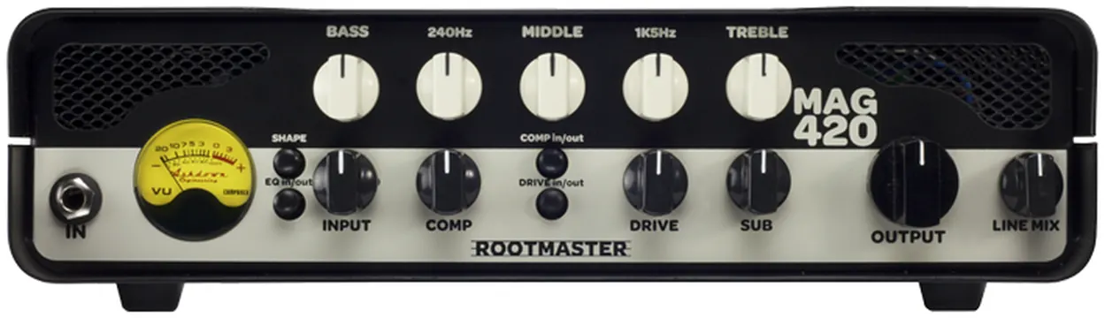 Ashdown RM-MAG-420 Testata Per Basso 500 Watt Serie Rootmaster 500W