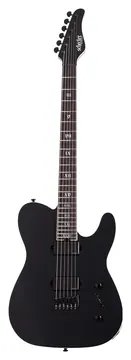 Schecter PT SLS Elite Evil Twin - Satin Black