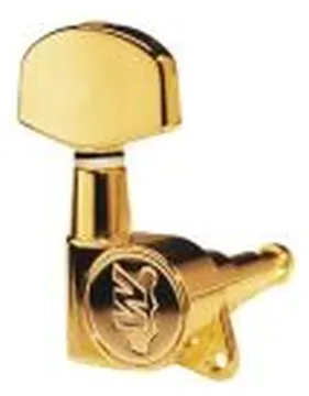 Wilkinson Gold Machine Heads for Electric Guitar - 6 in a Row 191-GL