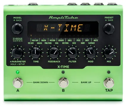IK Multimedia Pedal IK Multimedia Amplitube X-Time Delay para Guitarra