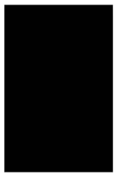 Boston Pickguard Sheet - Black & Cream - 3 Ply - 45x29cm