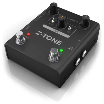 IK Multimedia Z-Tone Buffer/Boost Preamp Pedal für Gitarre oder Bass