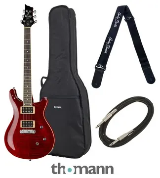 Harley Benton CST-24 Bl. Ch. Flame Bundle