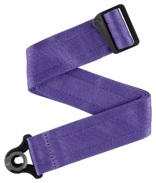 D'Addario Auto Lock Guitar Strap, Violet 50BAL18