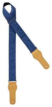 Ortega OCS-270 Tracolla per chitarra e basso in cotone Serie Spring Colore Blue Cotton