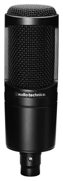 Audio Technica Microfone Audio-Technica AT2020 20 Series Condensador Cardioide Preto