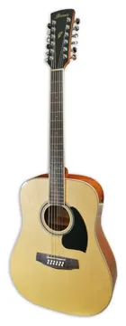 Guitarra Acústica Ibanez PF 1512 NT 12 Cordas Dreadnougt Natural