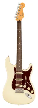 Fender American Pro II Stratocaster RW, Olympic White - Tweedehands