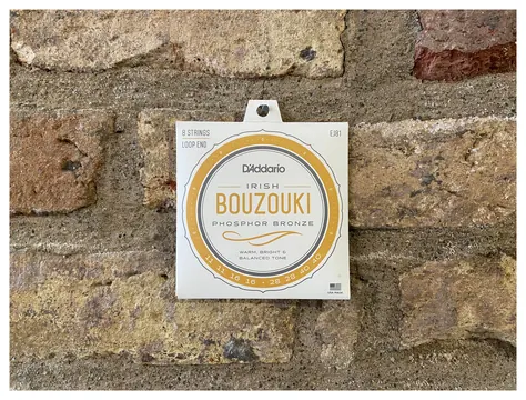 D'Addario EJ81 Irish Bouzouki Phosphor Bronze 11-40