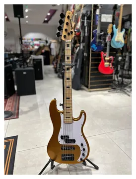 Waldman Contrabaixo Elétrico Waldman GPJ405A Precision PJ 5 Cordas Ativo Cream Pearl