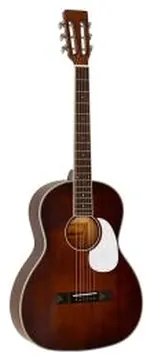 Richwood Heritage Series PARLOR Guitar Solid Cedar Top - Matt Trans Brown - HSP-35-MBR