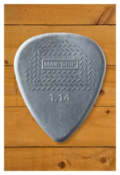 Dunlop Max-Grip Nylon Standard Pick - 1.14mm - 12-Pack