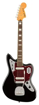 Fender squier classic vibe 70s jaguar lrl black chitarra elettrica