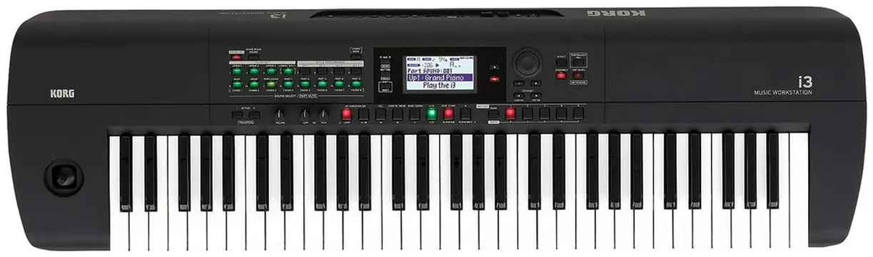 Korg i3 MB Workstation musicale tastiera piccola ma versatile 61tasti Nero Opaco