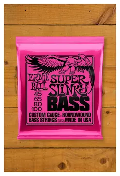 Ernie Ball Super Slinky 2834 Bass Strings 45-100