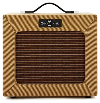Gear4Music 15W Tweed Bass Combo Amplifier