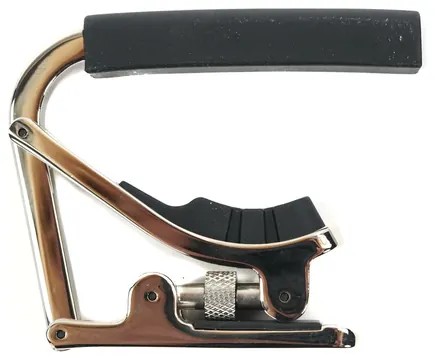 CLX Steel String Capo Deluxe Silver