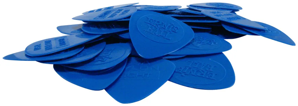 Ernie Ball 9130 Nylon Picks Thin Plektren 50 Stück