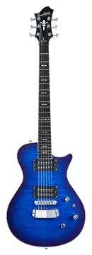 Hagstrom Ultra Swede Worn Denim
