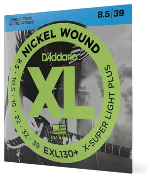 D'Addario EXL130 Extra Super Light 8-38 Corde per Chitarra Elettrica Nickel