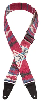 Fender 2" Zion Strap, Red Aztec