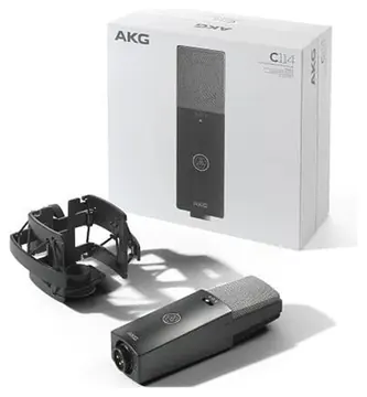 AKG C114 Microfono Condensatore Cablato x podcaster, streamer, YouTuber, video