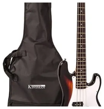 Encore 7/8 Bass Guitar Outfit Sunburst