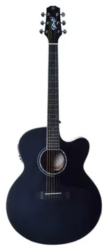 Seizi Jumbo Shogun Cutaway Open Pore Black