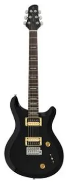 Sire Guitars Q Series Larry Carlton mahogany electric guitar black, Q3/BK