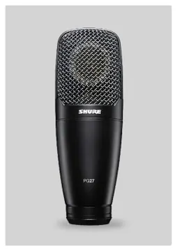 Shure PG27 groot membraan microfoon