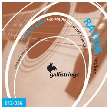 Galli String Set Acoustic 80/20 Bronze Wound, RA1356