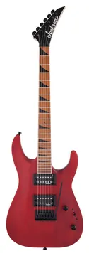 Jackson JS Series Dinky Arch Top JS24 DKAM Red Stain Caramelized Maple Fingerboard