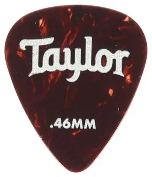 Taylor Celluloid 351 Picks, Tortoise Shell, 0.46mm, 12-Pack