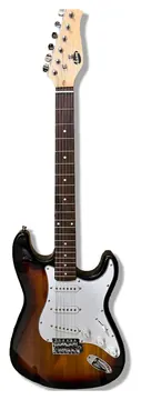 Dam E150SB Chitarra elettrica Sunburst