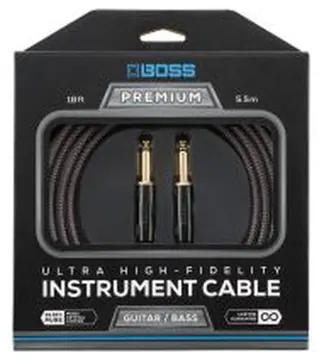 Cavo Jack/Jack 3 mt Boss Premium mono crystal copper