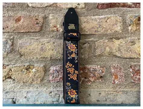 Ernie Ball Tangerine Blossom Jacquard Strap