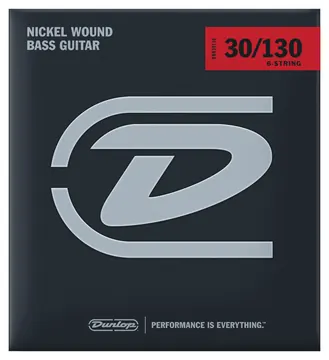 Dunlop DBN30130 Nickel Wound Medium 6-String | 30-130