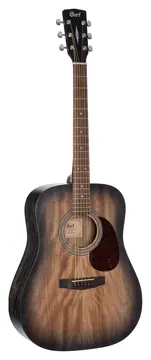 Cort Earth 60M Open Pore Trans Black Burst