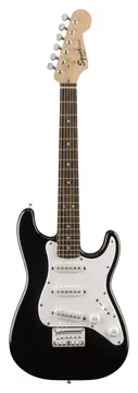 Squier Mini Stratocaster V2 Black Indian Laurel Fingerboard