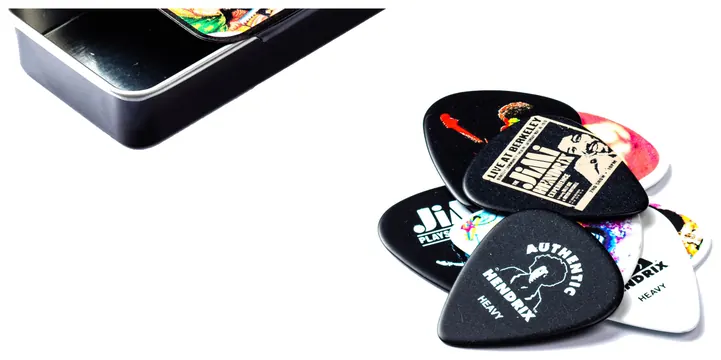 Dunlop JD-JH-PT02M BOLD AS LOVE Jimi Hendrix Pick Tin