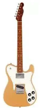 Fender Made IN Japan Hybrid Telecaster Custom Limited Run Roasted Maple Neck Gold