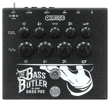Orange Bass Butler Pedal