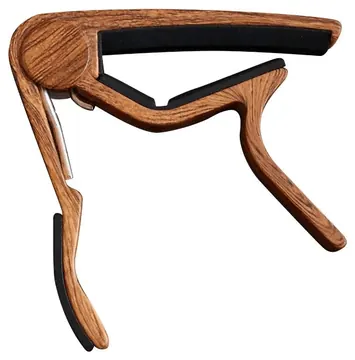 CLX Trigger Capo Dark Wood Nylonstring