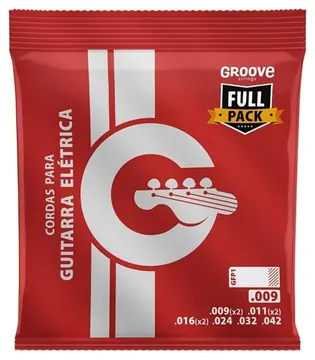 Groove Encordoamento .009-.042 Para Guitarra GFP-1 - Groove