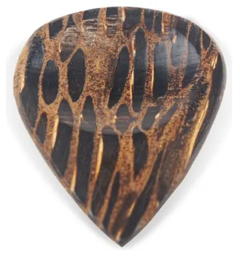 Roxor Rockstore TONE GROWN Picks / Plektrum Standard "Black Palm" Africa
