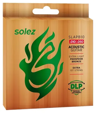 Solez Encordoamento Solez SLAPB10 Phosphor Bronze